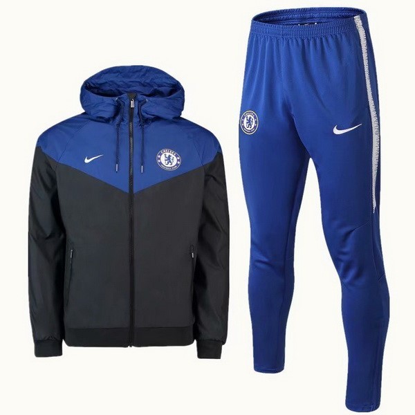 Coupe Vent Football Ensemble Chelsea 2018-19 Bleu